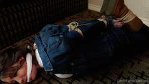 www.captivechrissymarie.com - 0233 Bound & Burgled In Her Jean Jacket & Boots thumbnail