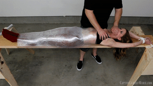 www.captivechrissymarie.com - 0305 Board Bound Mummification thumbnail