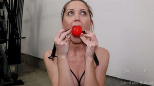 www.captivechrissymarie.com - 0300 Chrissy Caught In Self Bondage thumbnail